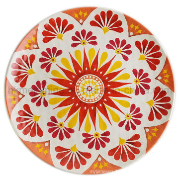 10inch Melamin Dinner Plate mit neuem Design (PT196)